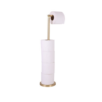 MODA AT HOME Porte papier de toilette lira avec flip or
