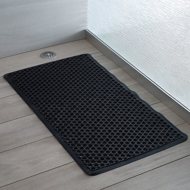 MODA AT HOME Copy of TAPIS DE BAIN ANTI-DÉRAPANT BURK 28-1/2 X 16 BLANC