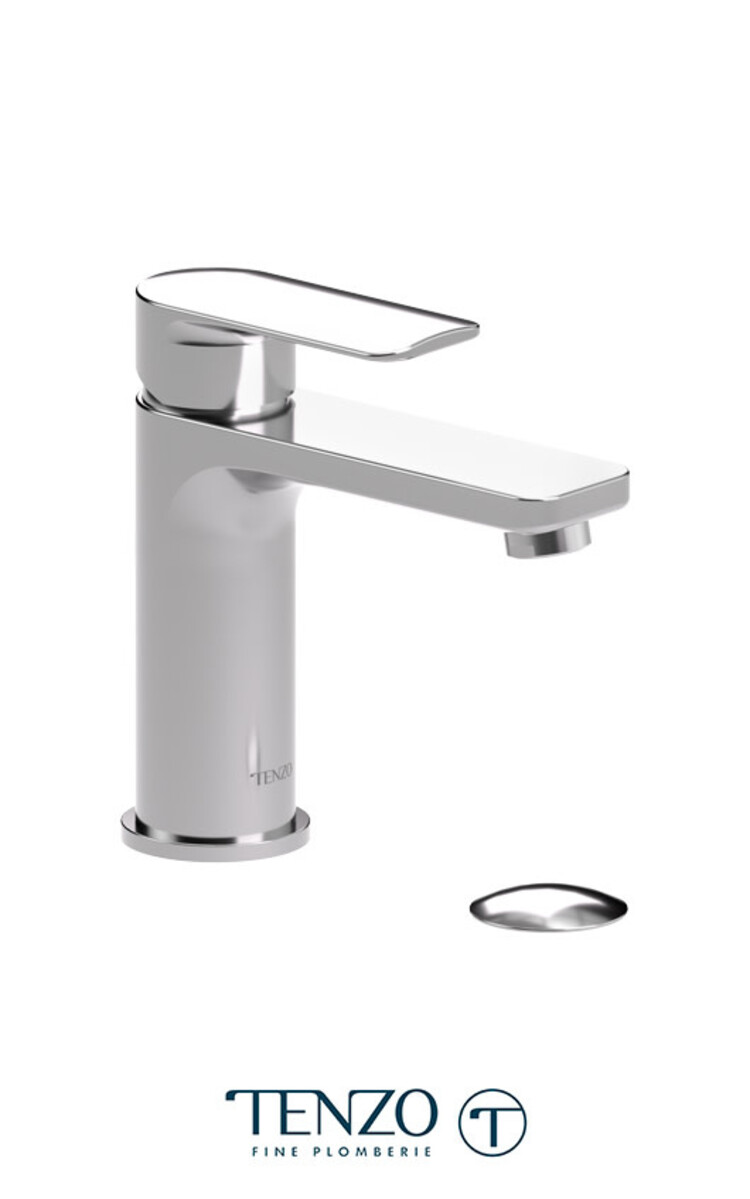 TENZO ROBINET DE LAVABO DELANO MONO CHROME AVEC DRAIN