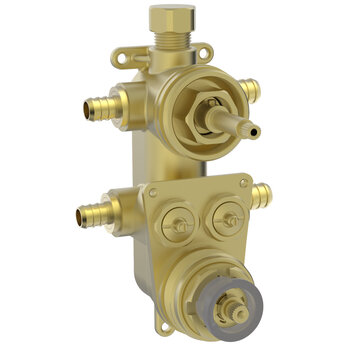 BARIL Brut de valve t/p 2 voies pex