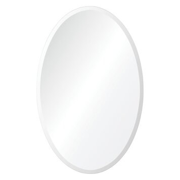 RENWIL Miroir oval biseauté frances 18x28po
