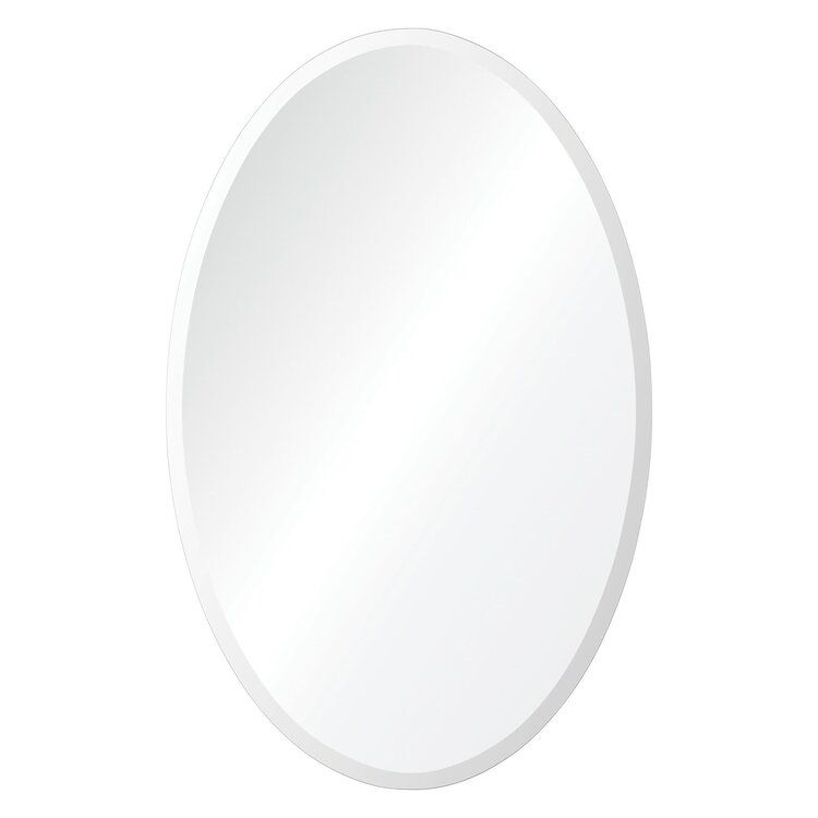 RENWIL Miroir oval biseauté frances 18x28po