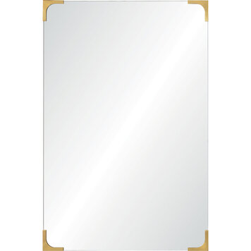 RENWIL MIROIR EROS AVEC COIN OR 24X36