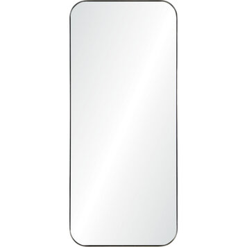 RENWIL Miroir delphinus metal nickel 20x46