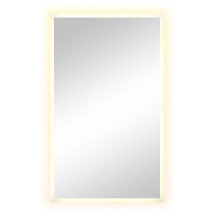 RENWIL Discontinué - Miroir dolce avec lumière del en cadrage 24 x 40po