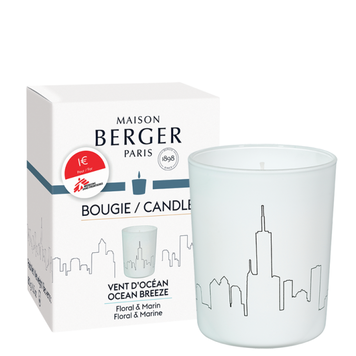 Bougie mfs blanche vent d oceant