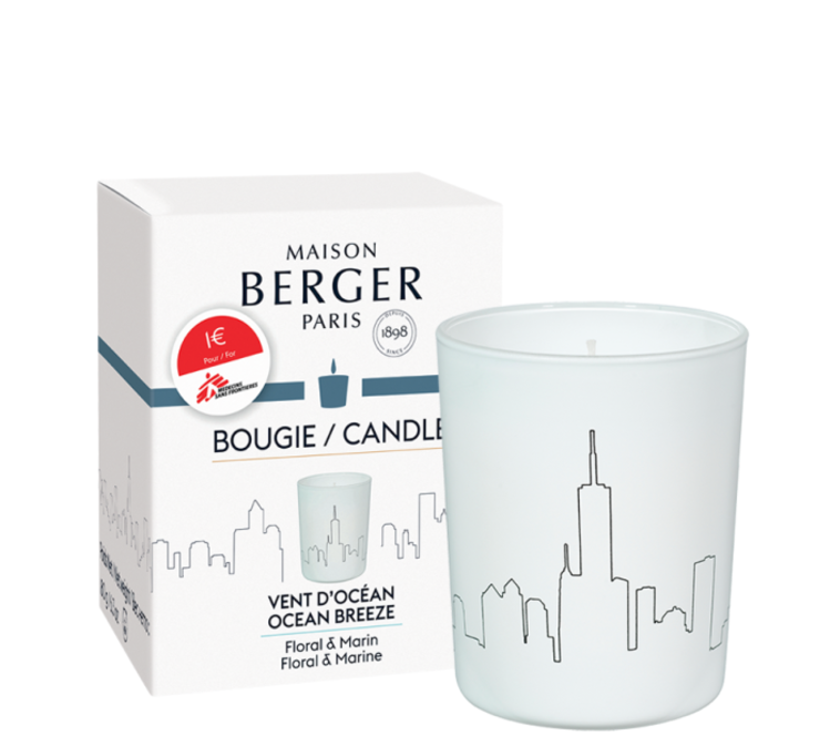 BOUGIE MFS BLANCHE VENT D OCEANT