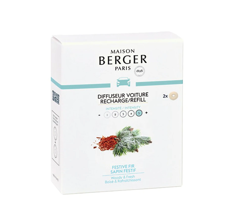 BERGER PARIS RECH DIFFUSEUR AUTO SAPIN FESTIF