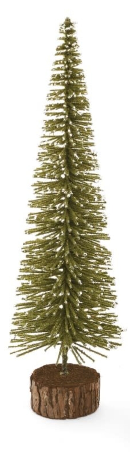 ADV GRAND SAPIN VERT/BLANC SUR TRONC 14H