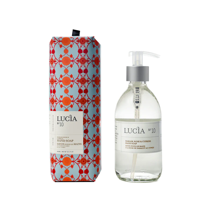 LUCIA Savon a main 300ml rose de damas et cypres