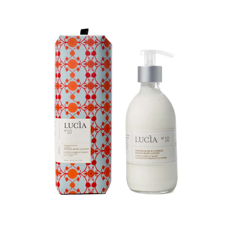 LUCIA lotion corps et main rose de damas 300ml
