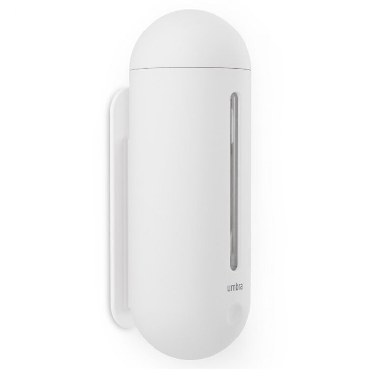 UMBRA d- Pompe a savon penguin murale et automatique blanche