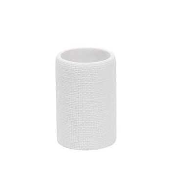 HARMAN Verre linen en résine blanche