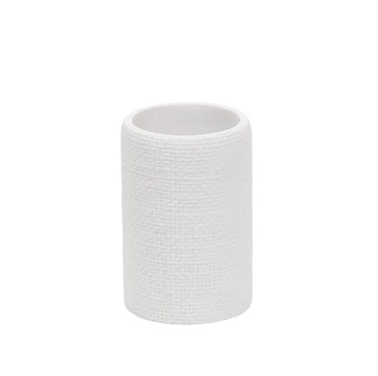 HARMAN Verre linen en resine blanche