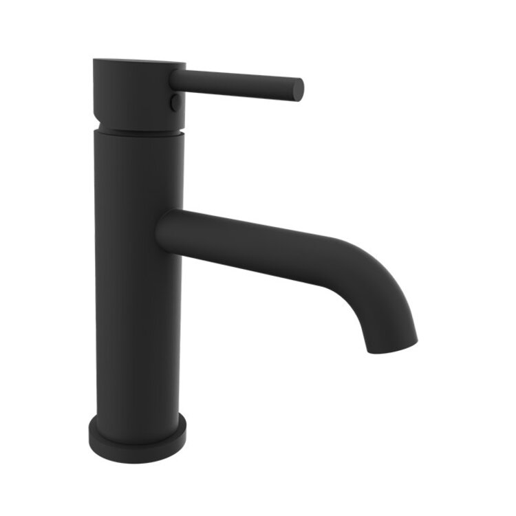 BARIL Robinet lavabo zip mono noir mat sans drain