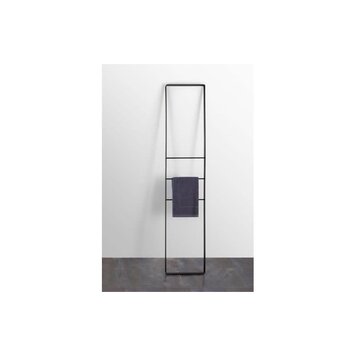 IMPÉRIAL ÉCHELLE A SERVIETTE AUTOPORTANTE NOIRE MATTE 16X70H