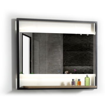 LIGANO MIROIR EMERAUDE 32'' AVEC TABLETTE 43174