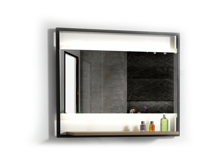 LIGANO MIROIR EMERAUDE 32'' AVEC TABLETTE 43174
