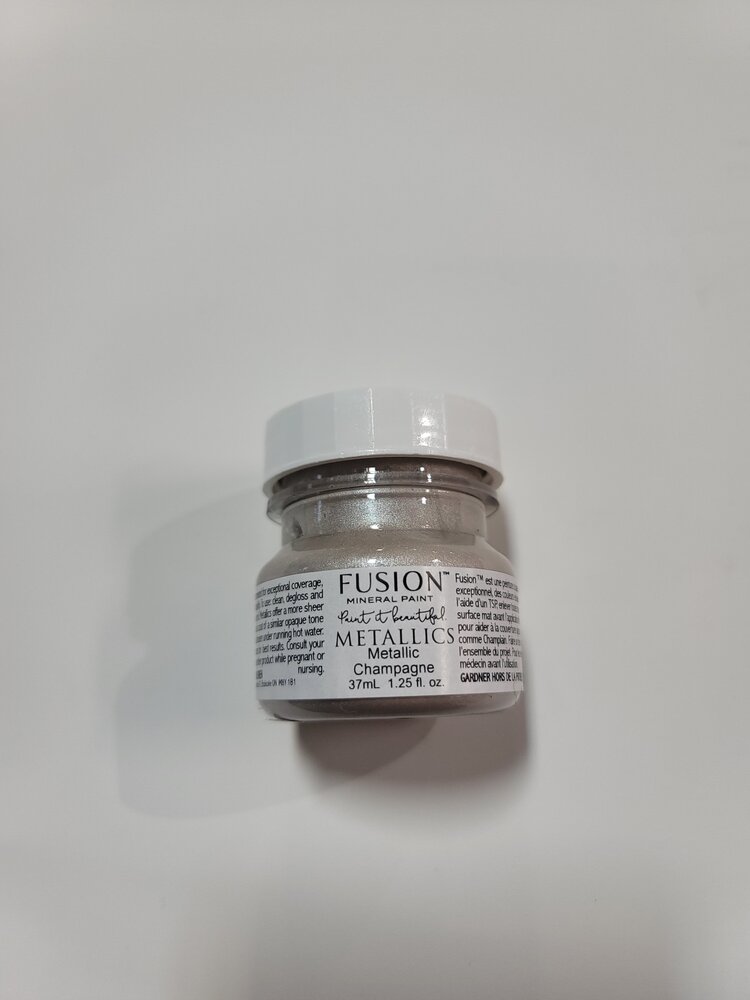 FUSION Peinture minérale métallique Fusion  Champagne 37ml