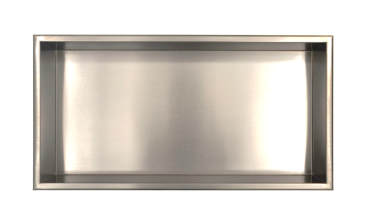 LIGANO Niche stainless horizontal 25 x 13 x 4