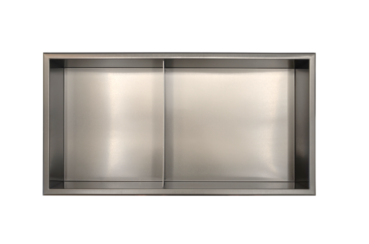 LIGANO Niche tablette 25 x 13 x 3 stainless
