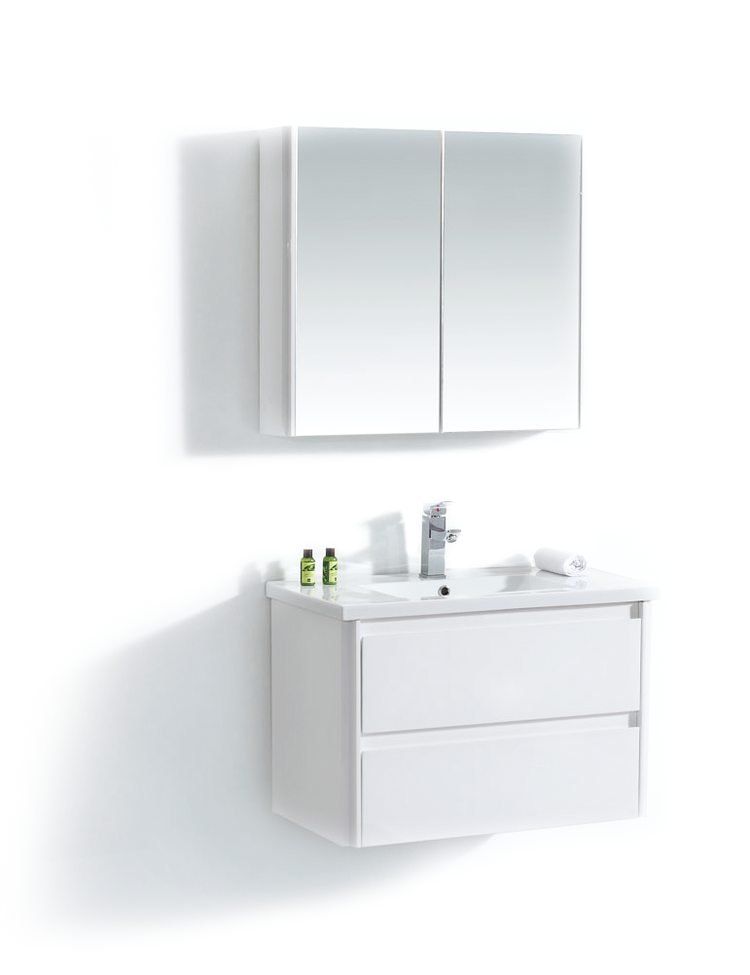LIGANO Dessus de comptoir en porcelaine 32 pouces avec lavabo avec lavabo integré