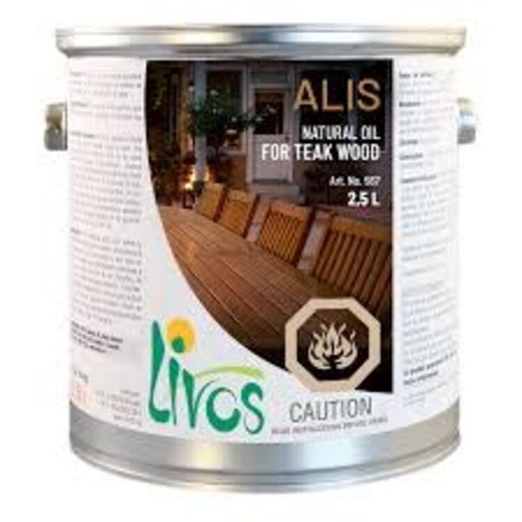 LIVOS ALIS-HUILE SPECIAL TECK 2.5L