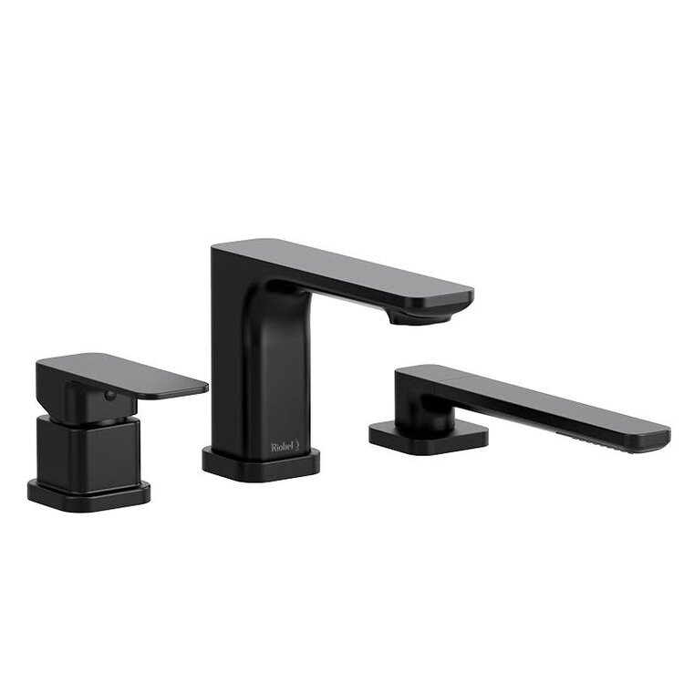 RIOBEL Finition robinet de bain 3 morceaux equinox noir