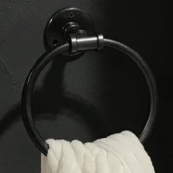 d- ANNEAU À SERVIETTE PIPER GRAPHITE