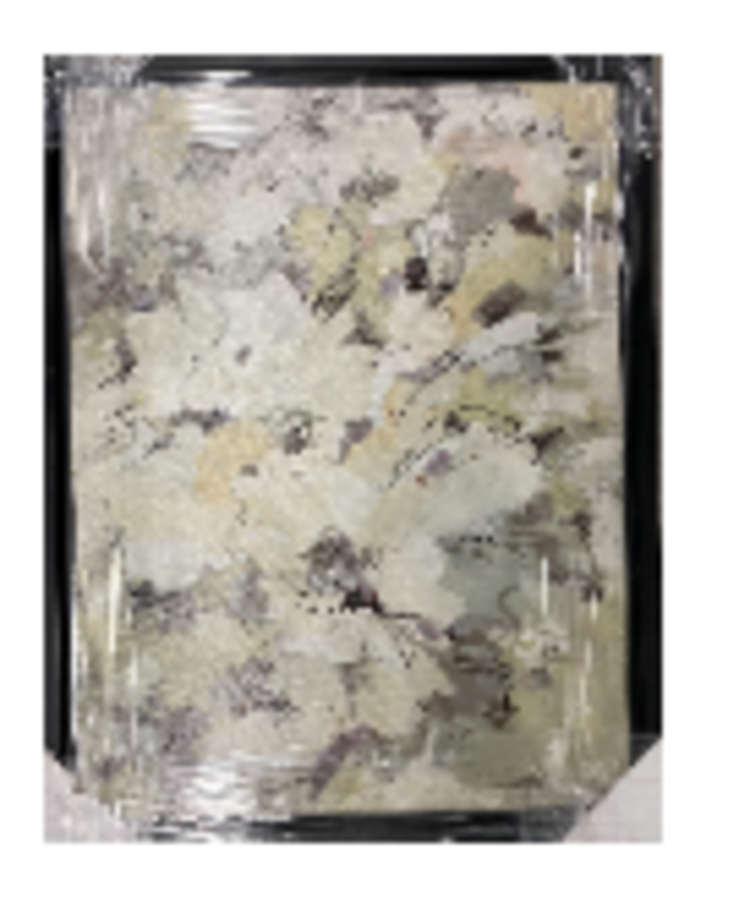 CADRE ABSTRAIT FLORAL 18X24