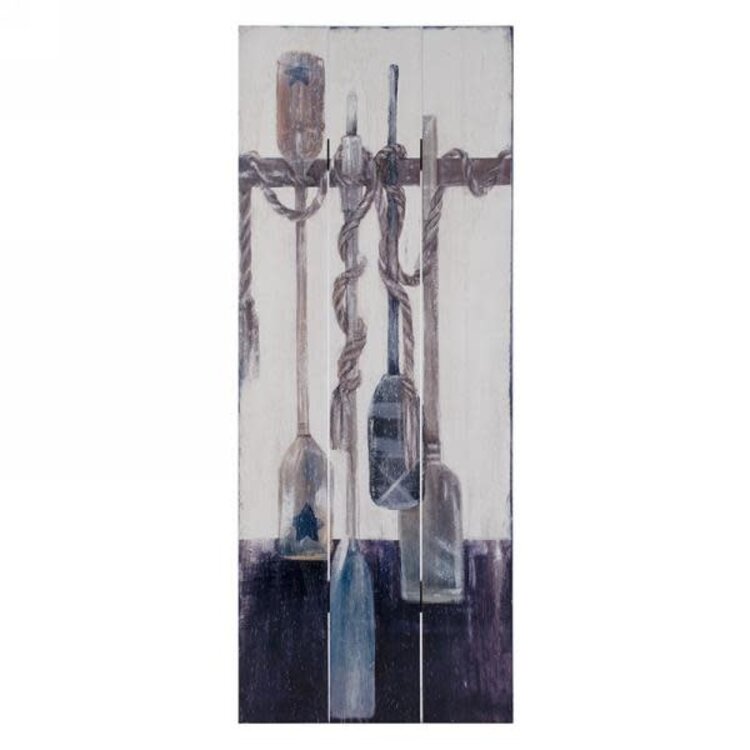 ATTITUDES Cadre rames 14 x 35-1/2po bleu