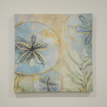 Cadre fleur de printemps 15 x 15po