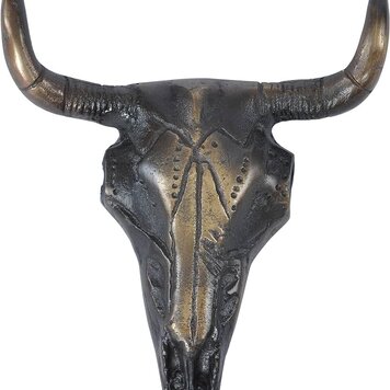 RENWIL d- STATUE DE CRANE EN ALUMINIUM FINI CUIVRE