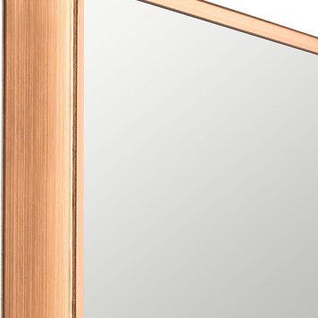 ABBOTT Miroir rectangle copper 12 x 12po cuivre