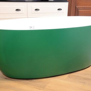 Demo BAIN WAVE AUTOPORTANT AVEC EXTÉRIEUR VERT  66 1/2 X 33-1/2 X 22-3/4