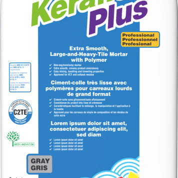 MAPEI CIMENT-COLLE KERAFLEX PLUS GRISE 44LBS