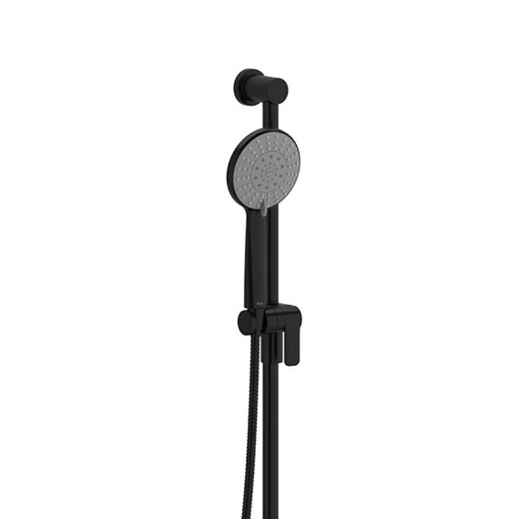 RIOBEL Douchette ronde sur rail 5063 noire