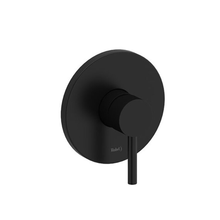 RIOBEL Finition valve gs pression equilibre noir
