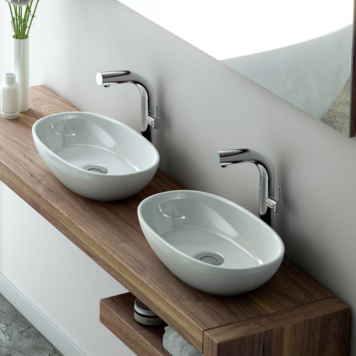 VICTORIA&ALBERT Lavabo barcelona 48 x 18-7/8 x 11-7/8po blanc mat