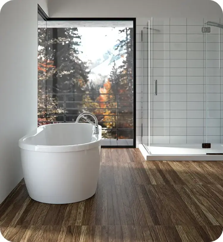 NEPTUNE BAIN BERLIN AUTOPORTANT 2 PIECES 32 X66 BLANC