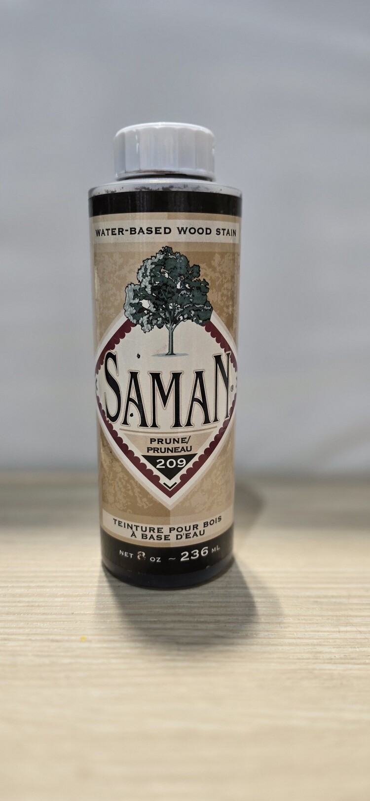 SAMAN Teinture Saman à base d'eau 236ml pruneau