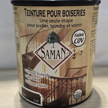 SAMAN Teinture/vernis hybride Saman 946 ml café