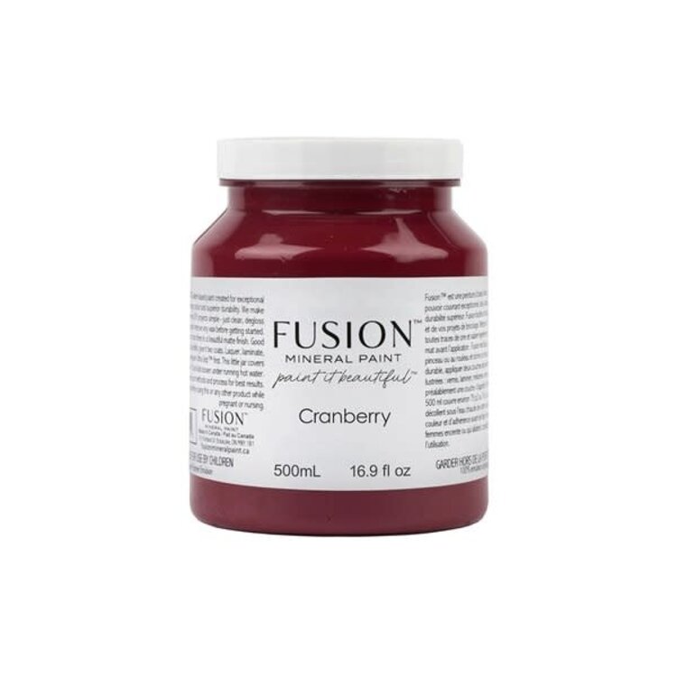 FUSION Peinture minérale Fusion 40 Cranberry 500ml