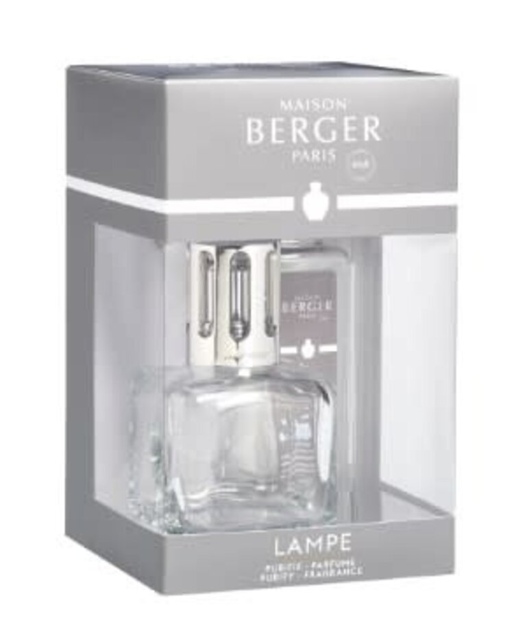BERGER PARIS Lampe berger cube transparent