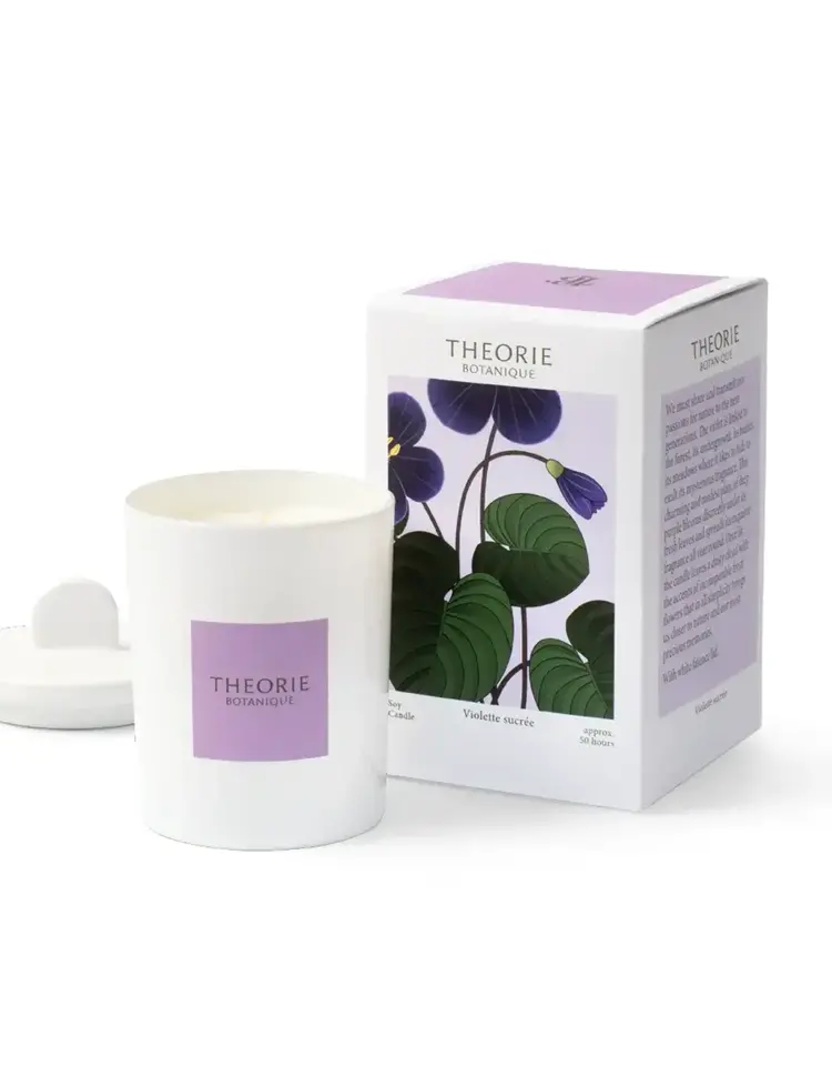 THEORIE BOTANIQUE Chandelle 50 heures violette