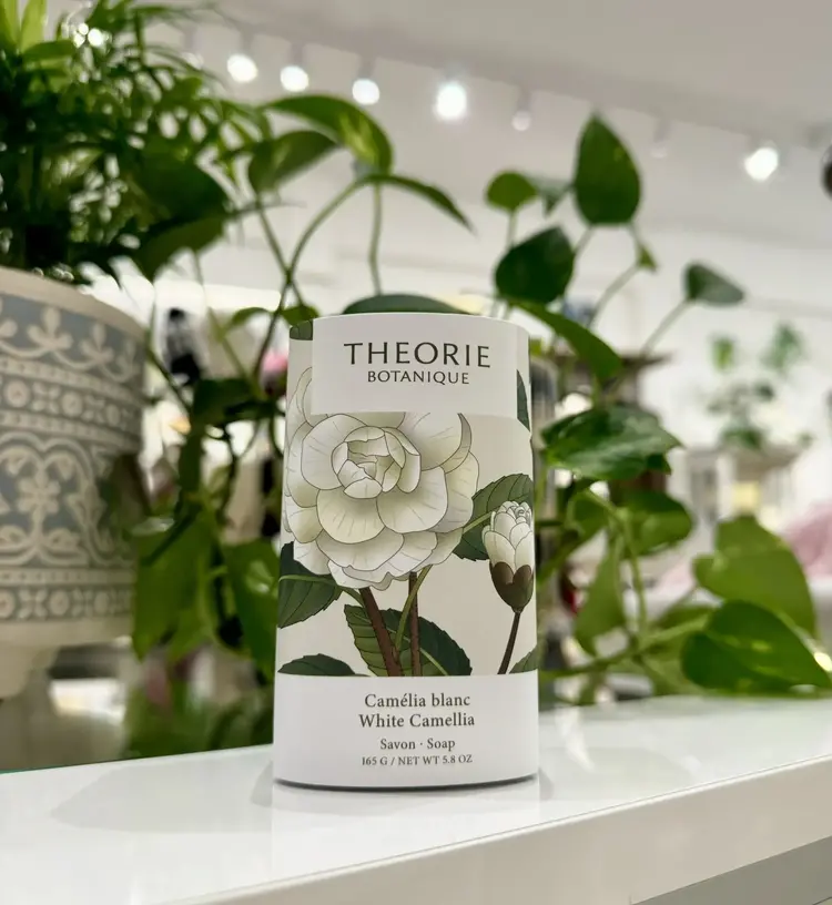 THEORIE BOTANIQUE Savon beurre de karite camelia blanc 165gr
