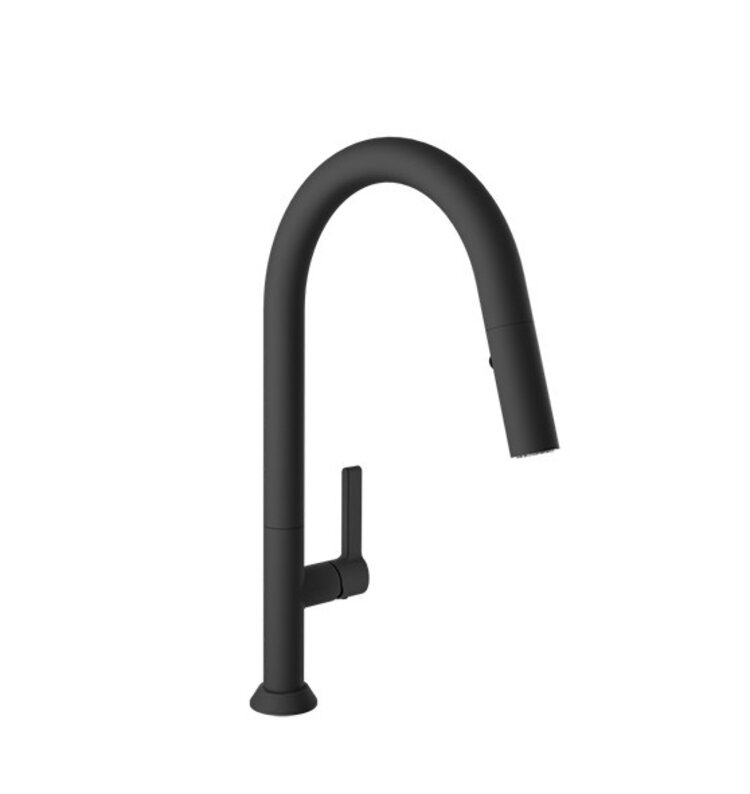 BARIL Robinet de cuisine arte h16 noir mat