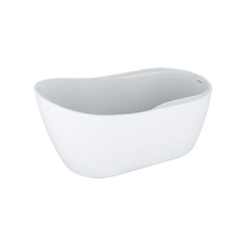 ZITTA Bain idea autoportant 31-1/2 x 60po blanc