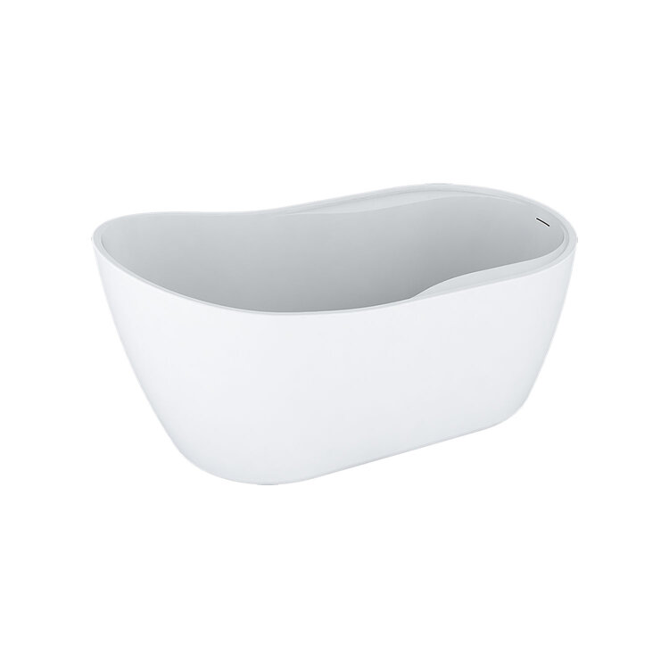 ZITTA Bain idea autoportant 31-1/2 x 60po blanc