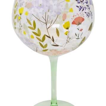 NOSTALGIA Verre avec pied 23 oz primrose 11 x 11 x 20 cm